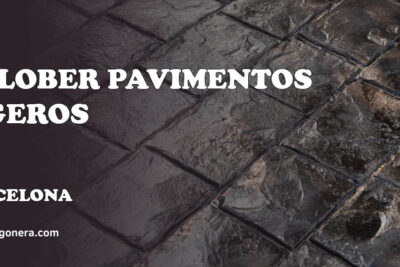 Colober Pavimentos Ligeros - hormigón impreso en Barcelona