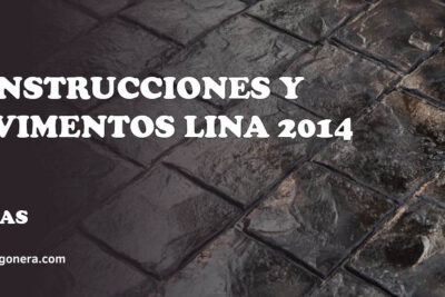 Construcciones y Pavimentos Lina 2014 - hormigón impreso en Quijas