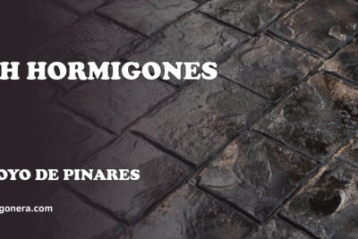 GHH Hormigones - hormigón impreso en El Hoyo de Pinares