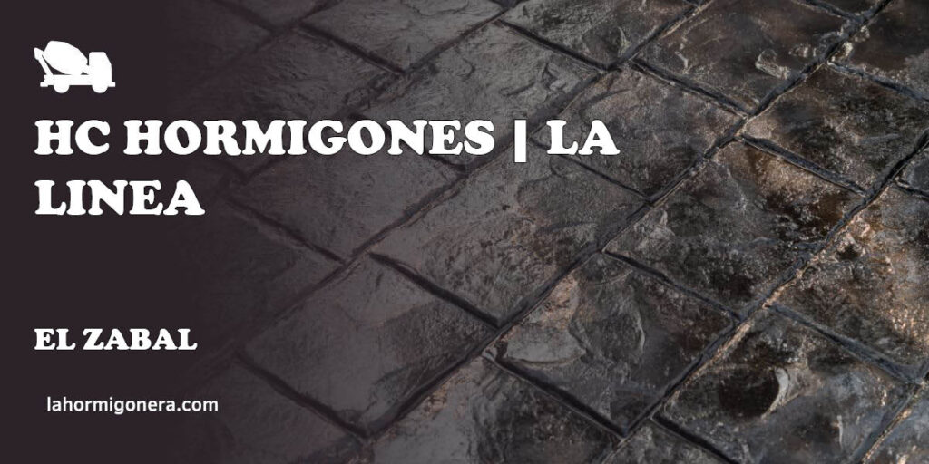 Hc Hormigones | La Linea - hormigón impreso en El Zabal