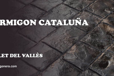 Hormigon Cataluña - hormigón impreso en Mollet del Vallès