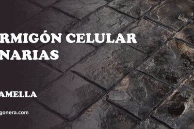 Hormigón Celular Canarias - hormigón impreso en La Camella