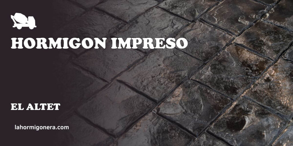 Hormigon Impreso - hormigón impreso en El Altet