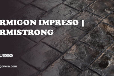 Hormigon Impreso | HORMISTRONG - hormigón impreso en Zamudio