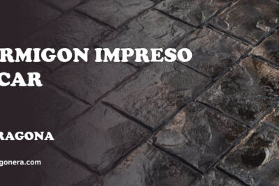 HORMIGON IMPRESO LUCAR - hormigón impreso en Tarragona