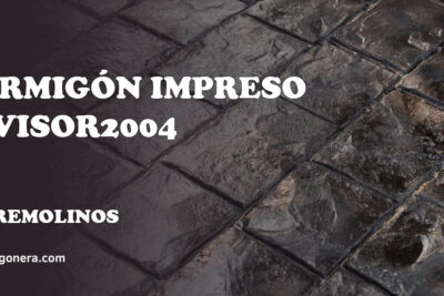 Hormigón impreso Pavisor2004 - hormigón impreso en Torremolinos