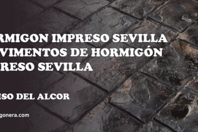 HORMIGON IMPRESO SEVILLA - Pavimentos de Hormigón Impreso Sevilla - hormigón impreso en El Viso del Alcor