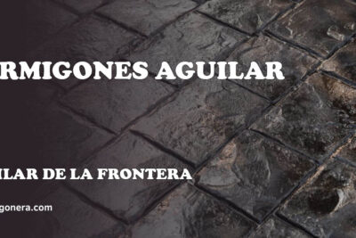 Hormigones Aguilar - hormigón impreso en Aguilar de la Frontera