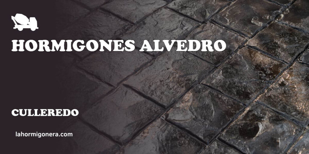 Hormigones Alvedro - hormigón impreso en Culleredo