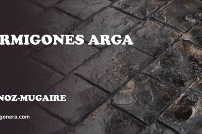 Hormigones Arga - hormigón impreso en Oronoz-Mugaire