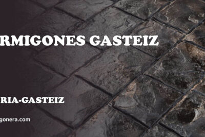 Hormigones Gasteiz - hormigón impreso en Vitoria-Gasteiz