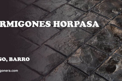 HORMIGONES HORPASA - hormigón impreso en Couso