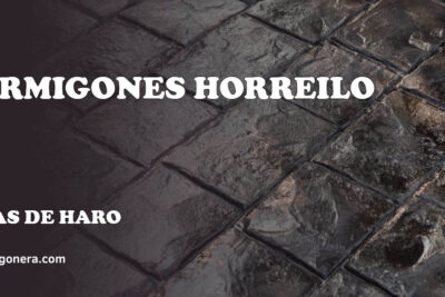 Hormigones Horreilo - hormigón impreso en Casas de Haro