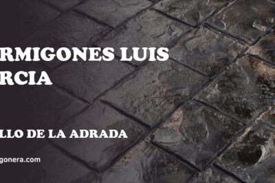 Hormigones Luis Garcia - hormigón impreso en Sotillo de la Adrada