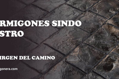 Hormigones Sindo Castro - hormigón impreso en La Virgen del Camino