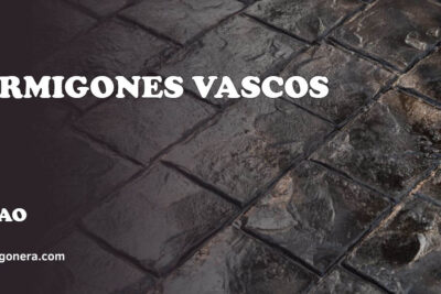 Hormigones Vascos - hormigón impreso en Bilbao