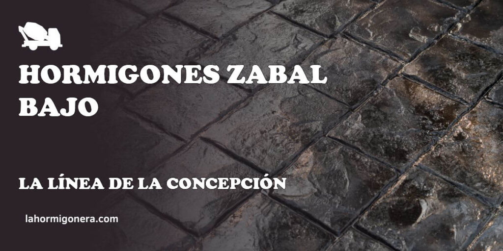 Hormigones Zabal Bajo - hormigón impreso en La Línea de la Concepción