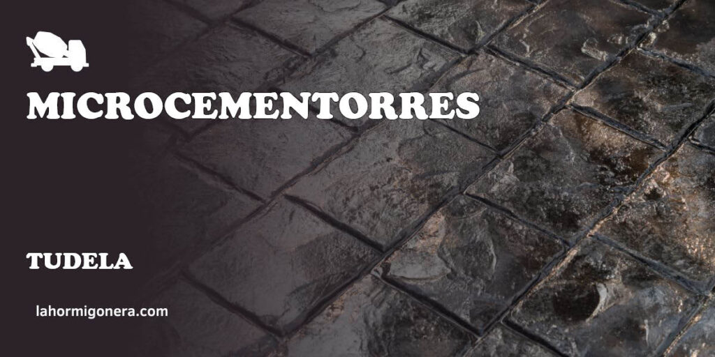 Microcementorres - hormigón impreso en Tudela