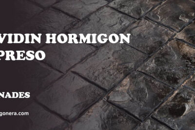 Pavidin Hormigon Impreso - hormigón impreso en Abánades