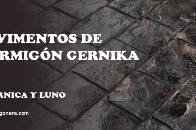 Pavimentos de Hormigón Gernika - hormigón impreso en Guernica y Luno