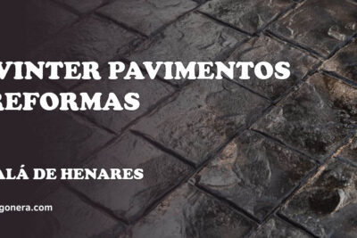 Pavinter Pavimentos y Reformas - hormigón impreso en Alcalá de Henares