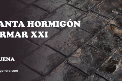 Planta hormigón HORMAR XXI - hormigón impreso en Requena