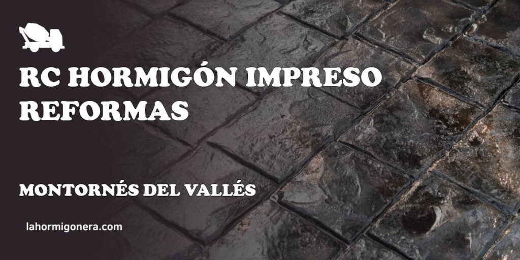 RC Hormigón impreso Reformas - hormigón impreso en Montornés del Vallés