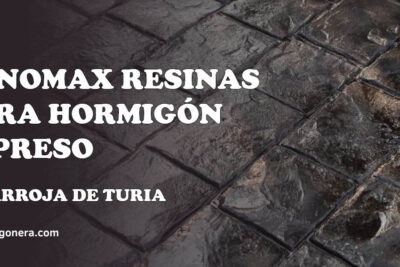 RenoMax resinas para hormigón impreso - hormigón impreso en Ribarroja de Turia