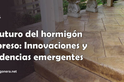 El futuro del hormigón impreso: Innovaciones y tendencias emergentes