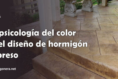 La psicología del color en el diseño de hormigón impreso